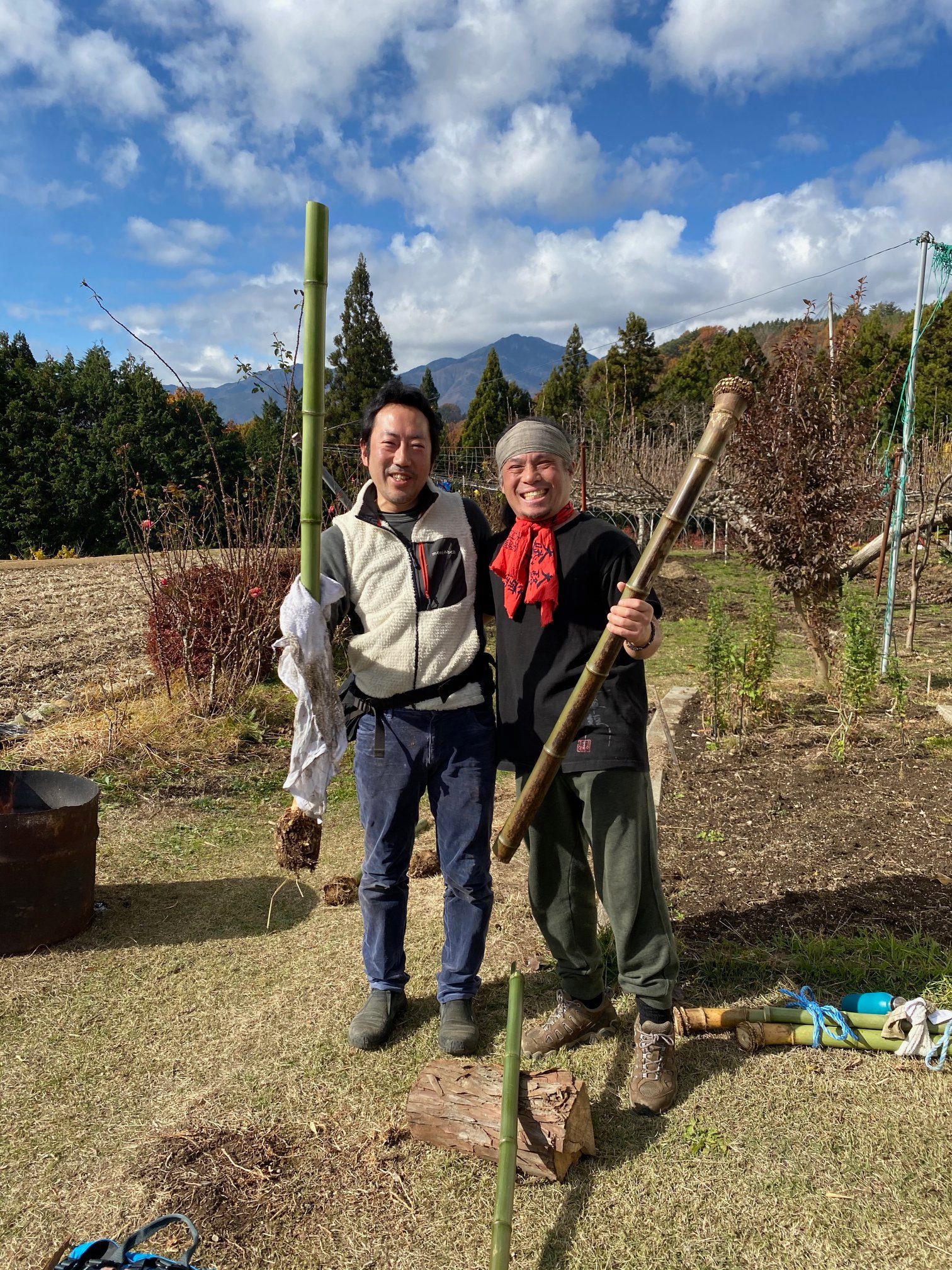 Bamboo Harvesting & Jinashi Shakuhachi Making Zensabo 禅茶房